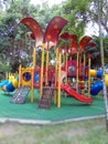 COLORFUL PLAYGROUND FOR CHILDRENS.